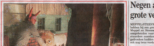 meppeler krant zwijgen strook